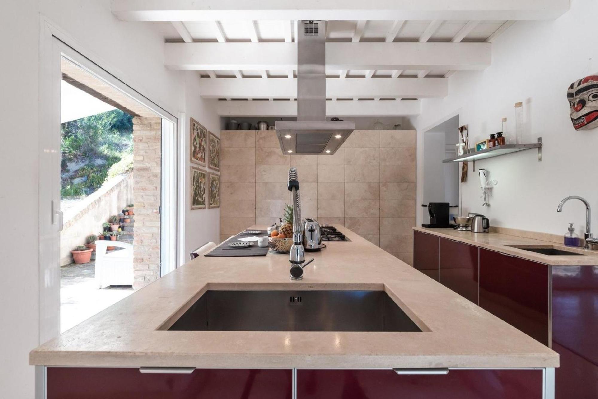 Meernahes Ferienhaus Casa Cantagallo Mit Pool Villa Fermo Exterior foto
