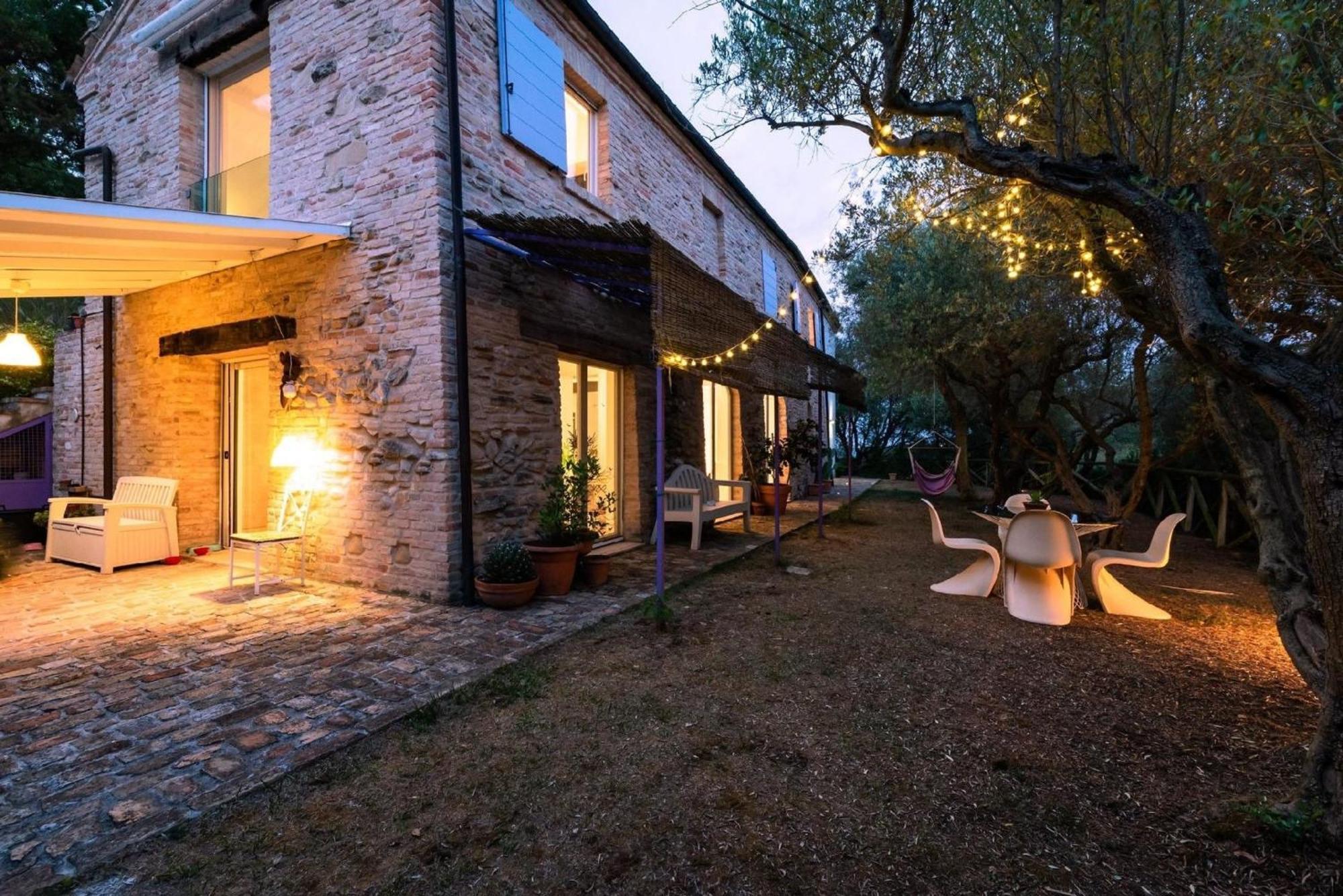 Meernahes Ferienhaus Casa Cantagallo Mit Pool Villa Fermo Exterior foto