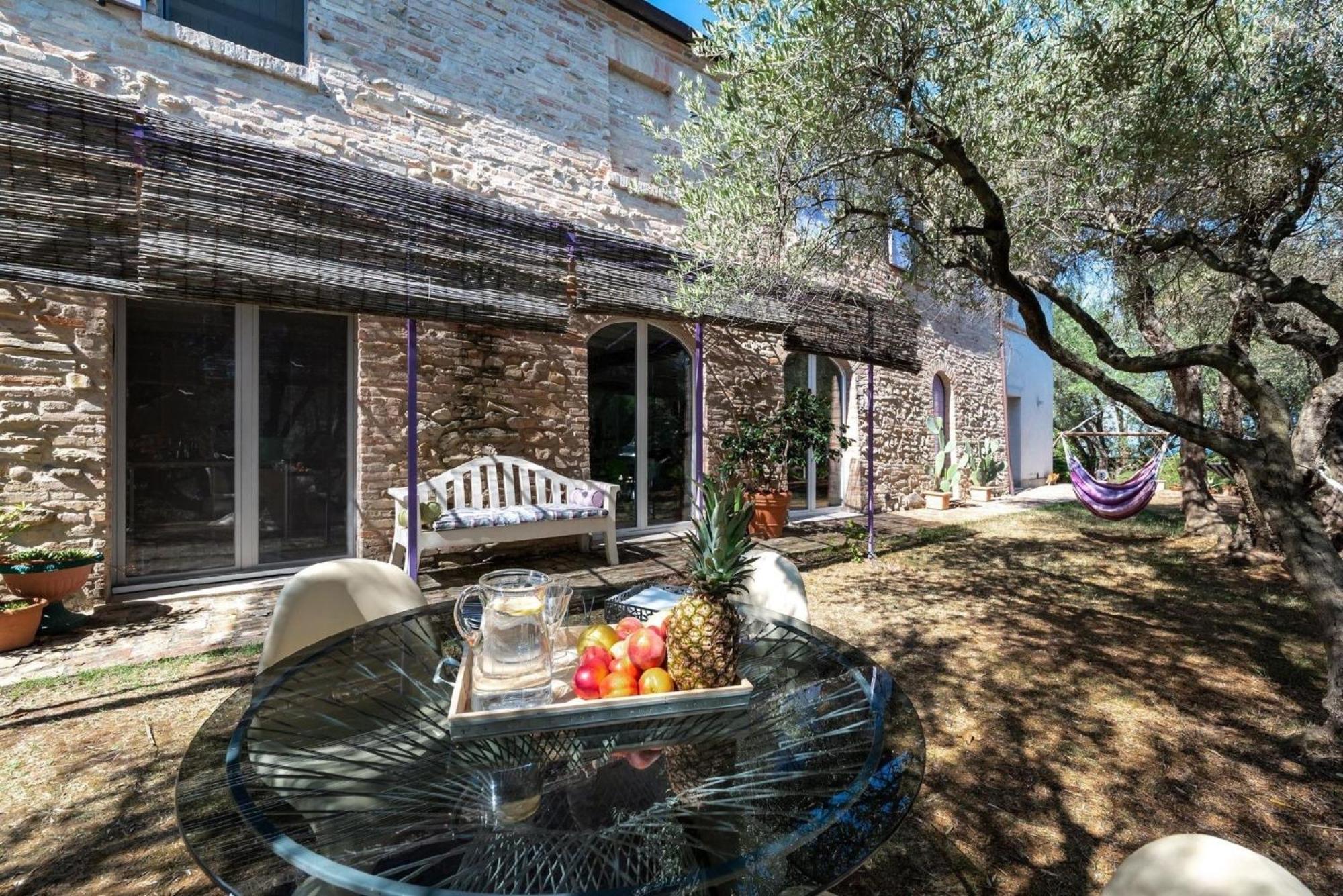 Meernahes Ferienhaus Casa Cantagallo Mit Pool Villa Fermo Exterior foto