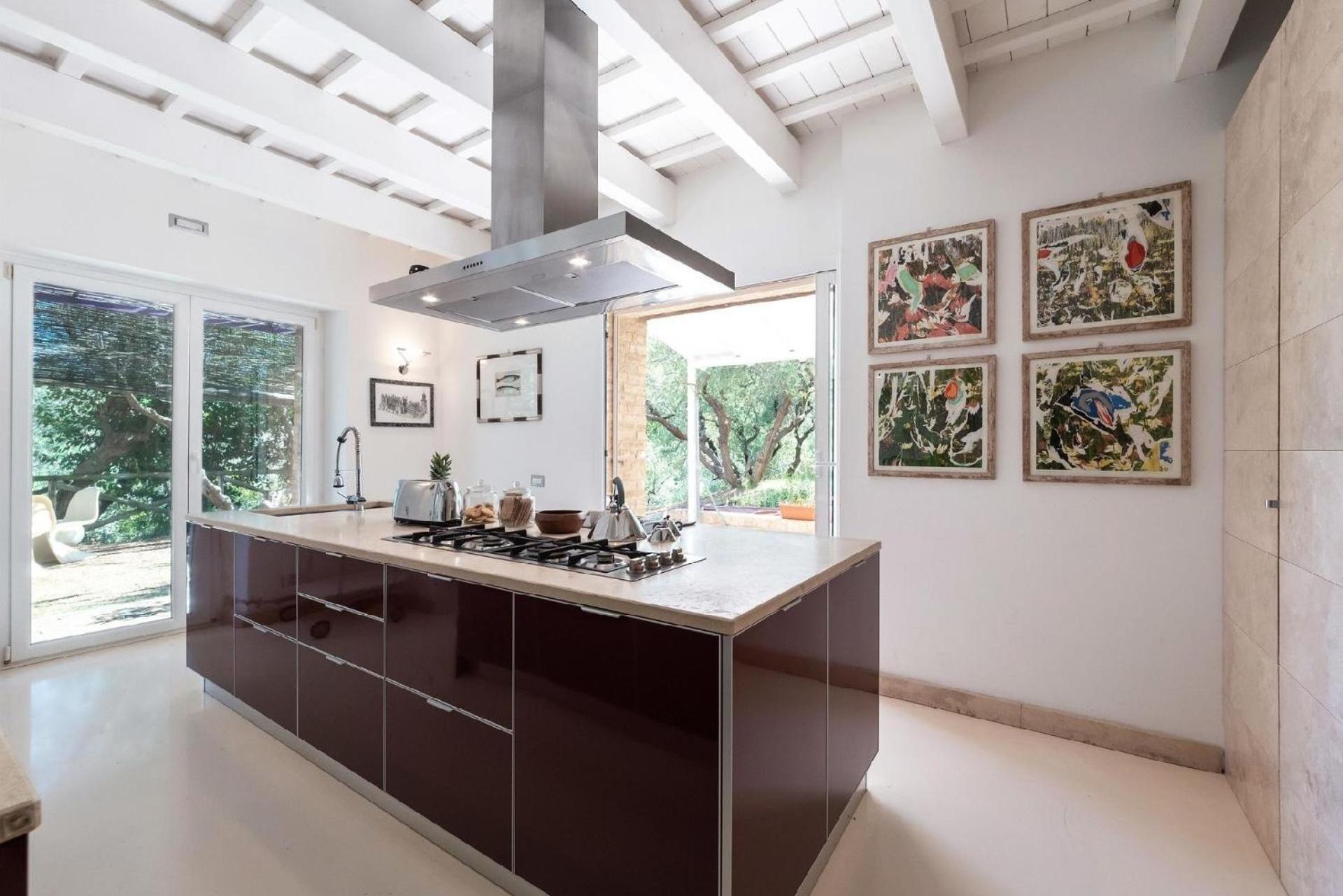Meernahes Ferienhaus Casa Cantagallo Mit Pool Villa Fermo Exterior foto