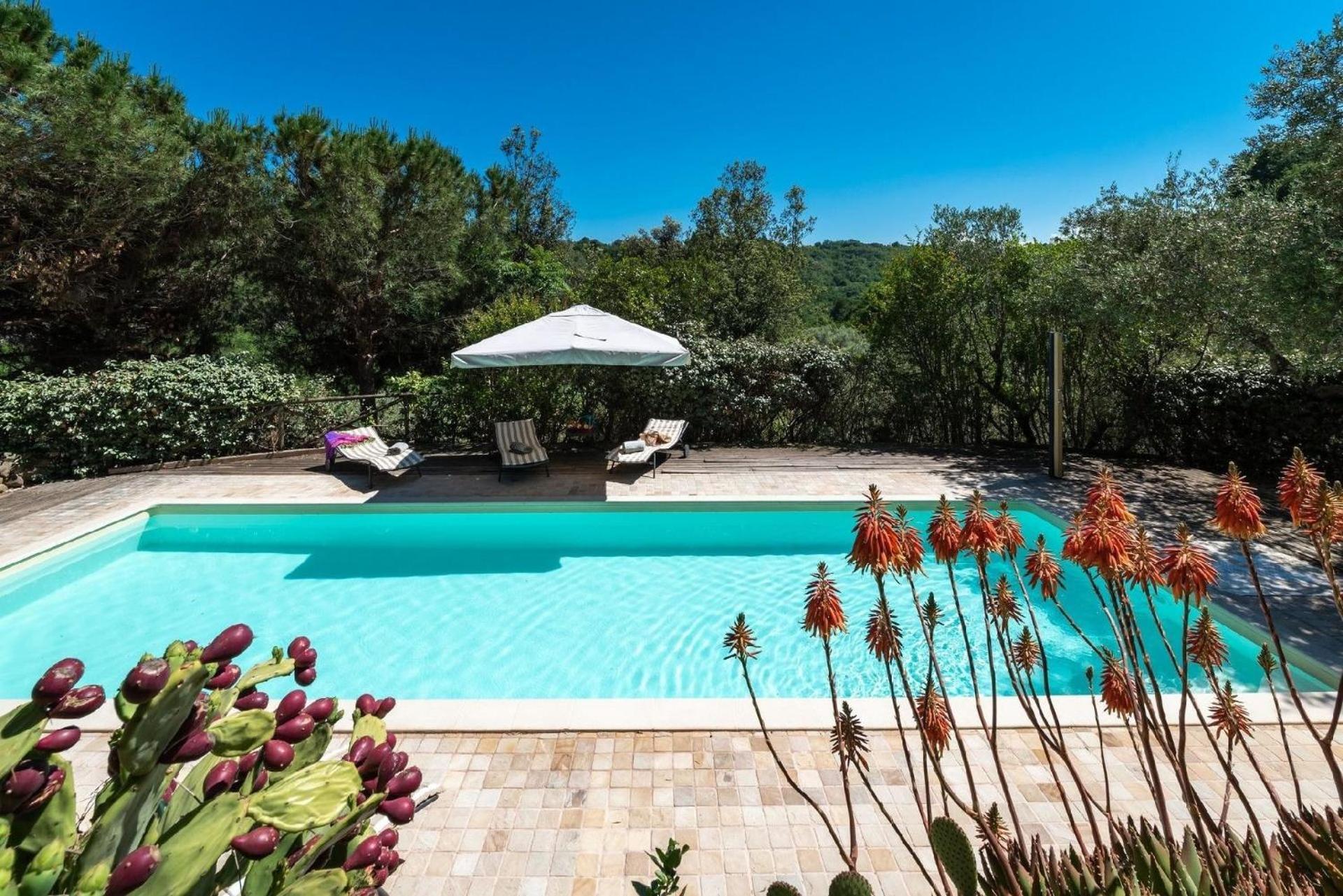 Meernahes Ferienhaus Casa Cantagallo Mit Pool Villa Fermo Exterior foto